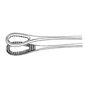 Pinza Foerster per Ginecologia 25 cm - 15 pezzi - 2