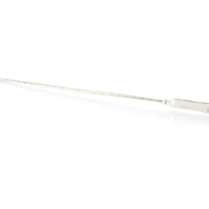 Isterometro Sims Malleabile Argentato 33 cm per Ginecologia - 15 pezzi