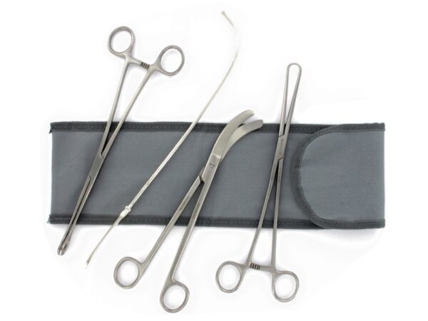 Trousse Ginecologia in Nylon con 4 Strumenti - 4 pezzi