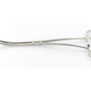 Pinza da Medicazione Bozeman Curva 26 cm per Ginecologia - 12 pezzi