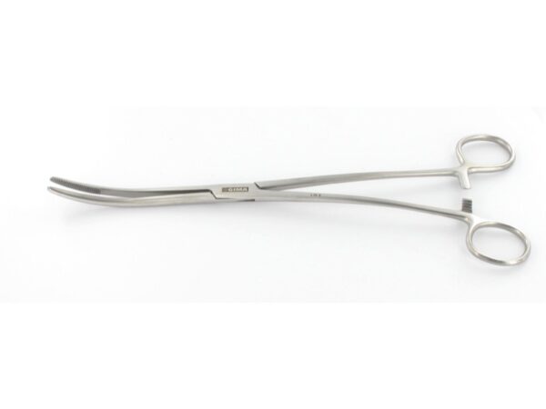 Pinza da Medicazione Bozeman Curva 26 cm per Ginecologia - 12 pezzi