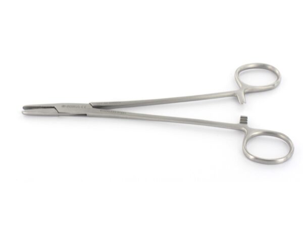 Porta Aghi Mayo Hegar in Acciaio Inox 18 cm - 20 pezzi