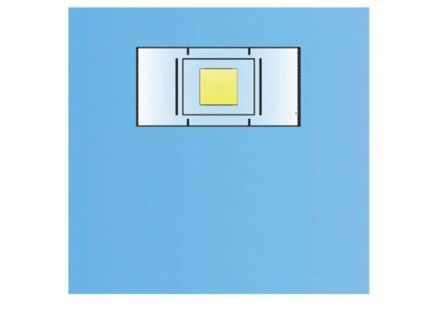 Telo Chirurgico Oftalmico in TNT 160x160 cm Sterile - 15 pezzi