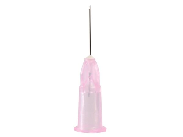 Ago Luer per Scleroterapia/Filler Sterile 32G 0,23x12 mm Rosa - 400 pezzi