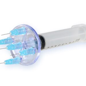 Connettore Multi-Iniezione per Mesoterapia Circolare 5 Canali - 100 pezzi - 3