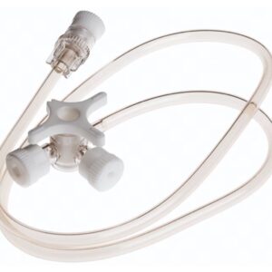 BD Connecta Plus Rubinetto a Tre Vie con Prolunga 50 cm 394951 - 100 pezzi