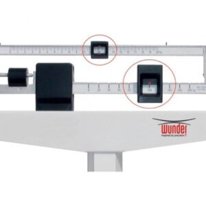 Wunder C201 Pesapersone a Stadera 200 kg con Statimetro Classe III Standard - 2