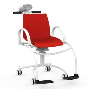 Wunder Bilancia Pesapersone Elettronica a Sedia DE20 250 kg Classe III Rossa - 1