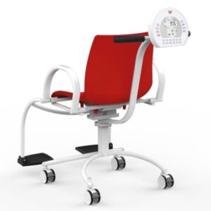 Wunder Bilancia Pesapersone Elettronica a Sedia DE20 250 kg Classe III Rossa - 2