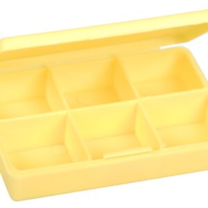 Portapillole Giornaliero Handy Box Giallo - 80 pezzi - 1