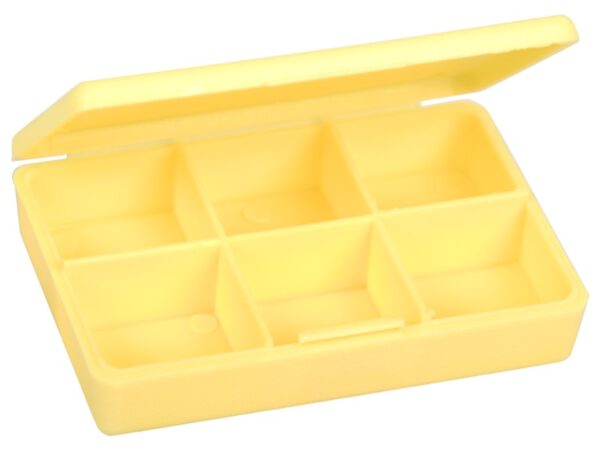 Portapillole Giornaliero Handy Box Giallo - 80 pezzi