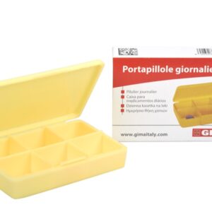 Portapillole Giornaliero Handy Box Giallo - 80 pezzi - 3