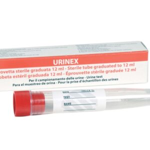 Provetta per Urine 12 ml Sterile Monouso in Scatola Singola - 600 pezzi - 1