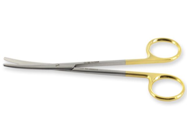 Forbici Metzenbaum Chirurgiche in Carburo di Tungsteno Curve 20 cm Linea Gold -