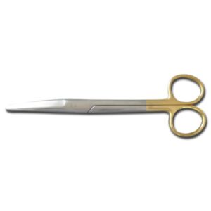 Forbici Mayo Curve in Carburo di Tungsteno C.T. 18 cm Linea Gold - 4 pezzi