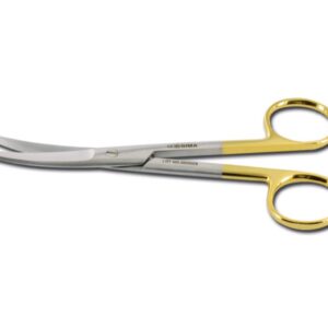 Forbici Mayo Curve CT Inox AISI 420 - 23 cm - Linea Gold - 3 pz