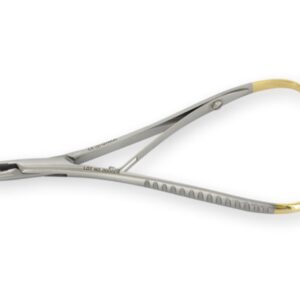 Porta Aghi Mathieu in Carburo di Tungsteno e Acciaio Inox AISI 410 17 cm - 4 pz