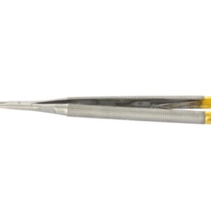 Porta Aghi Castroviejo in Carburo di Tungsteno 13 cm Linea Gold - 5 pezzi