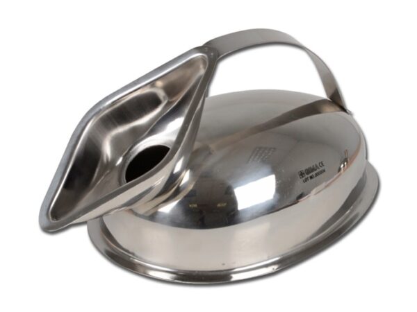 Urinale Femminile in Acciaio Inox AISI 304 da 1,2 l - 6 pezzi