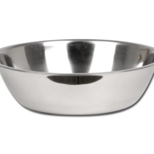 Bacinella Inox AISI 304 18/8 Autoclavabile 121°C diametro 318 mm h 84 mm - 5 pz
