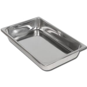 Vassoio Chirurgico in Acciaio Inox AISI 304 306x196x50 mm - 6 pezzi