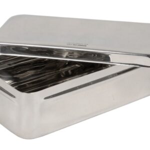 Scatola in Acciaio Inox Autoclavabile 134°C 20x10x6 cm - 10 pezzi - 2