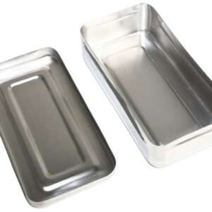 Scatola in Acciaio Inox Autoclavabile 134°C 20x10x5 cm - 12 pezzi - 1
