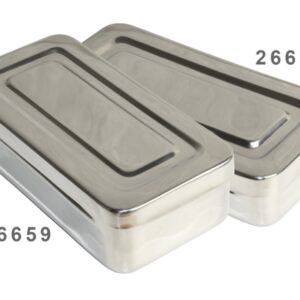Scatola in Acciaio Inox Autoclavabile 134°C 20x10x5 cm - 12 pezzi - 2