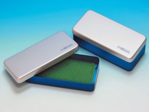 Scatola Portastrumenti in Alluminio per Sterilizzazione 21,8x10,6x5 cm - 5 pezzi