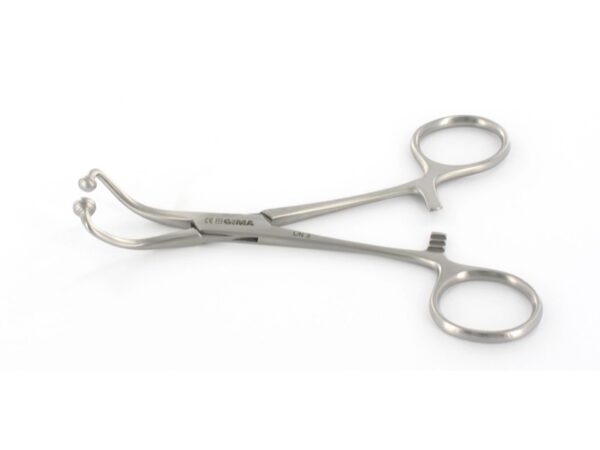 Pinza Backhaus per TNT in Acciaio Inox 13 cm - 20 pezzi