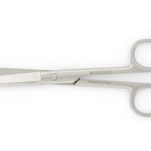 Forbice Chirurgica Retta in Acciaio Inox con Punte Smusse 14,5 cm - 40 pezzi - 1