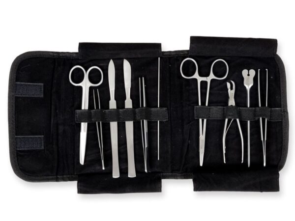 Trousse Ferri Chirurgici Classica in Poliestere - Kit 10 Ferri - 4 pezzi
