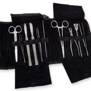 Trousse Ferri Chirurgici Classica in Poliestere - Kit 10 Ferri - 4 pezzi - 3
