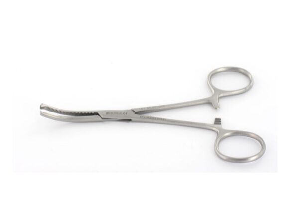 Pinza Emostatica Kocher Curva in Acciaio Inox 14 cm 1x2 - 30 pezzi