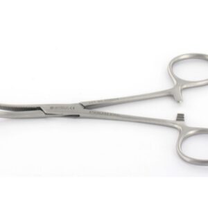 Pinza Emostatica Kocher in Acciaio Inox Curva 1x2 Denti - 20 cm - 20 pezzi