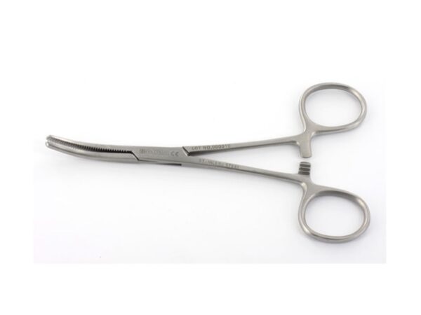Pinza Emostatica Klemmer in Acciaio Inox Curva 14 cm - 25 pezzi