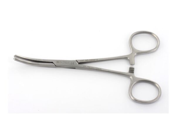 Pinza Emostatica Klemmer in Acciaio Inox Curva 16 cm - 25 pezzi