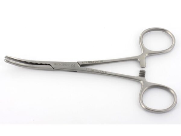 Pinza Emostatica Klemmer in Acciaio Inox Curva 20 cm - 20 pezzi