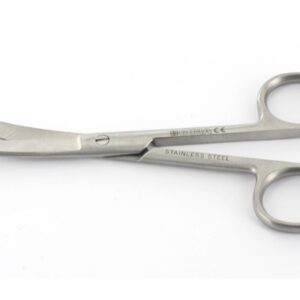 Forbici Chirurgiche Curve in Acciaio Inox Punte Smusse 20 cm - 20 pezzi