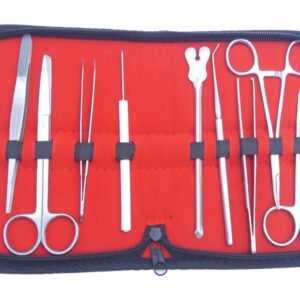 Kit Dissezione in Acciaio Inox AISI 202 per Esercitazione 11 pezzi - 10 kit