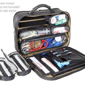 Borsa Medica Professional Vuota con Buste Trasparenti e Portafiale - 2 pezzi - 1