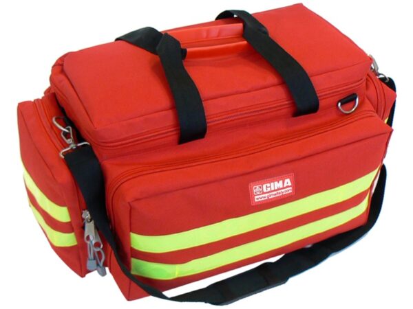 Borsa Smart Media in Poliestere Vuota Rossa - 2 pezzi