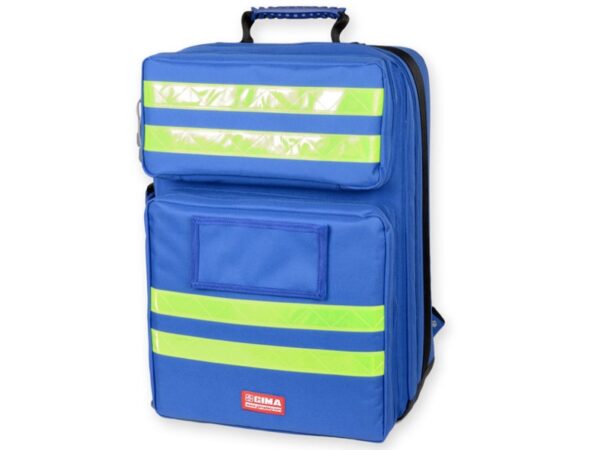 Zaino Professionale Silos 2 in Poliestere 600D Idrorepellente Blu 38x24x50 cm -