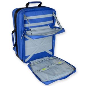 Zaino Silos 2 in Poliestere 600D Idrorepellente Blu 38x24x50 cm - 2 pz - 3