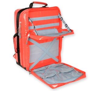Zaino Silos 2 in PVC Rosso 38x24x50 cm - 3