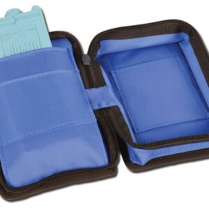 Mini Diabetic Bag Termica Vuota in Nylon Blu per Trasporto Medicinali - 10 pezzi - 2