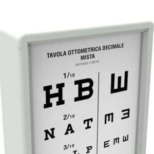 Ottotipo Luminoso Decimale Misto 3 Metri - 3