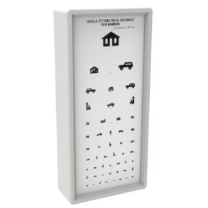 Ottotipo Luminoso Pediatrico a 3 Metri per Visita Oculistica - 2