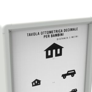 Ottotipo Luminoso Pediatrico a 3 Metri per Visita Oculistica - 3