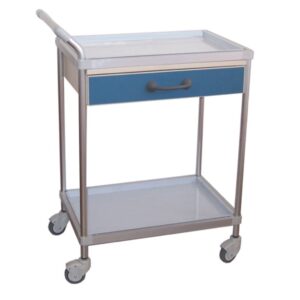 Carrello Deluxe con Cassetto 58x40x10 cm - Dimensioni 65x45x80 cm